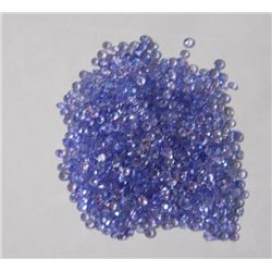Natural African Tanzanite Loose 117.15 Ctw 2.5 & 3 mm Round Shape Cut stones