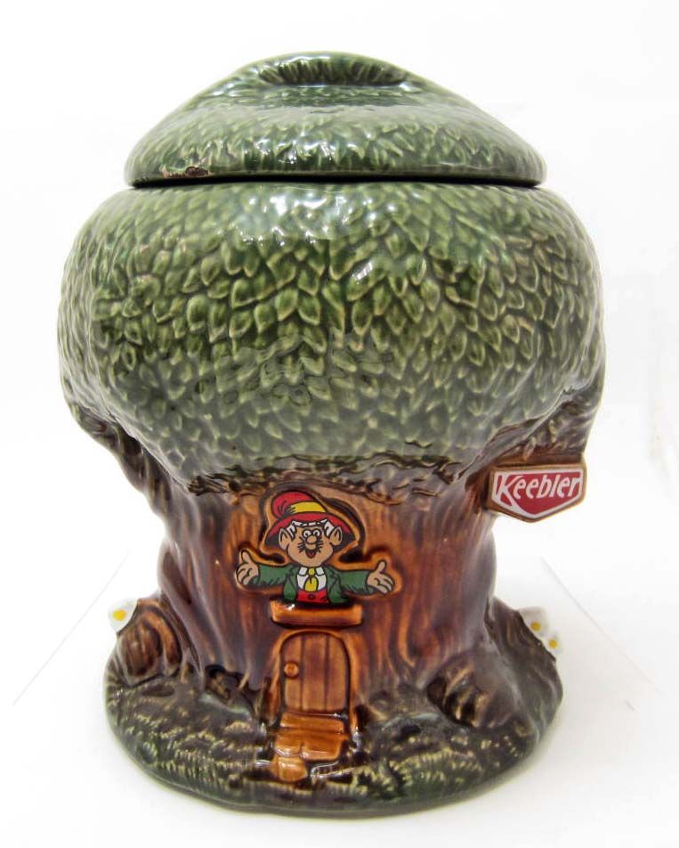 COOKIE JAR 1980'S KEEBLER ELF TREE HOUSE MCCOY USA
