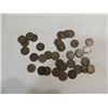 Image 1 : LOT 36 MIX DATE CIRCULATED INDIAN HEAD PENNIES