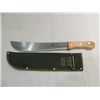 Image 1 : 17"L MACHETTE KNIFE WITH CANVAS SHEATH