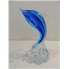 Image 1 : MINCHELLA MURANO STYLE BLUE GLASS DOLPHIN