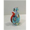 Image 1 : MINCHELLA MURANO STYLE WHITE, RED, BLUE GLASS CAT