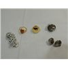 LOT 5 LADY'S JEWELRY: TIGER BROACH, 3 RINGS &