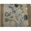 Image 3 : VINTAGE LOT CUSTOME JEWELRY: RHINESTONE BROACHES,