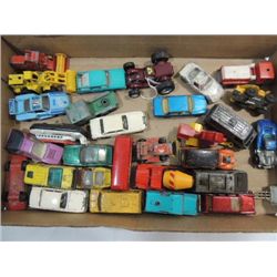 LOT 29 DIE CAST METAL CARS: LESNEY, ERTL, MATCHBOX