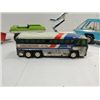 Image 2 : LOT 5 VINTAGE PRESSED METAL TOYS: BUDDY L, STRUCTO