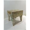 PRIMITIVE VINTAGE DISTRESSED STEP STOOL