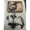 LOT 3 VINTAGE VICTOR SPRING TRAPS & PARTS