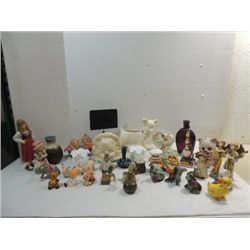JACK POT LOT ASSORTED VINTAGE CERAMIC ANIMALS,