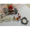 Image 2 : LOT 11 ASSORTED CHRISTMAS ITEM: SMALL LIGHTED TREE