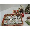 Image 3 : VINTAGE 1940S NATIVITY SCENE 9 FIGURES, OLD CHINA