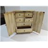 Image 2 : VINTAGE DOLL CLOTHES CLOSET 6 DRAWER WITH DOORS
