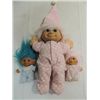 Image 1 : LOT 3 VINTAGE RUSS TROLL DOLLS