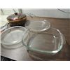 Image 3 : LOT 5 NEW PYREX COOKING CASSAROLE, PIE PLATE &