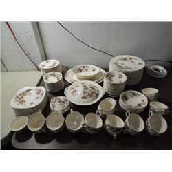 LOT 129 PCS JOHNSON BROS. CHINA HARVEST TIME