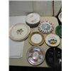 Image 2 : LOT 57 ASSORTED VINTAGE PORCELAIN & CERAMIC PLATE