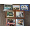 Image 1 : LOT 7 FRAMED PRINTS OF VINTAGE CARS: CADILLAC,