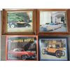Image 2 : LOT 7 FRAMED PRINTS OF VINTAGE CARS: CADILLAC,