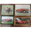 Image 2 : LOT 7 FRAMED PRINTS OF VINTAGE CARS: BUICK,