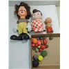 Image 1 : LOT 23 VINTAGE TOYS: 20 RUBBER JACKS PICKUP BALLS