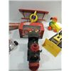 Image 3 : LOT 12 ASSORTED TOYS: TONKA REAL RACER CAR, BAG OF