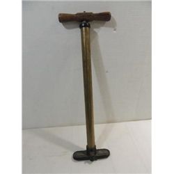 VINTAGE FORD BRASS TUBE TIRE PUMP