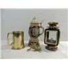 Image 1 : LOT 4 COLLECTIBLES: 1 CERAMIC BEER STEIN & MUSIC