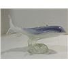 MINCHELLA MURANO STYLE ART GLASS OF A DOLPHIN 11"L