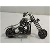 Image 1 : MOTORCYCLE ART MADE OF NUTS, BOLTS & BEARINGS