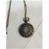 Image 2 : LADY'S QUARTZ PENDANT WATCH & CHAIN, CUTOUT FRONT