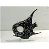 Image 1 : MINCHELLA MURANO STYLE BLACK & WHITE GLASS FISH