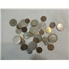 LOT 32 EUROPEAN FOREIGN & US COINS 1930S TO 50S