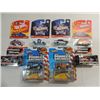 LOT 8 DIE CAST METAL CARS: 6 HOT WHEELS & 2 RACING