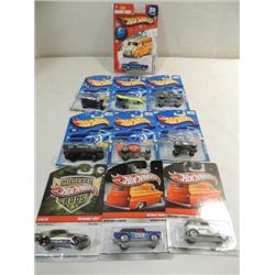 LOT 10 (6) 2000 & (4) 2008 HOT WHEELS DIE CAST CAR