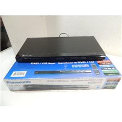 PANASONIC NEW IN BOX DVD CD PLAYER MODEL S68P-K