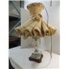 Image 1 : VINTAGE CRYSTAL FRENCH PROVINCIAL TABLE LIGHT