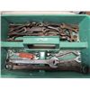 Image 3 : ASSORTED SIZES OF SHOP OPEN END BOX WRENCHES