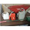 Image 2 : LOT 5 GARDEN OR YAD TOOLS: RADIO ALL METAL CART,
