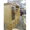 Image 2 : VINTAGE FRENCH PROVINCIAL OAK ENTERTAINMENT CENTER