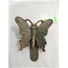Image 1 : NEW CAST IRON BUTTERFLY DOOR KNOCKER 6"L.