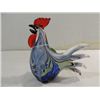 Image 1 : MINCHELLA MURANO STYLE MULTI-COLOR GLASS ROOSTER