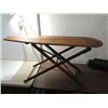 Image 2 : ANTIQUE ALL WOOD FOLDING IRONING BOARD