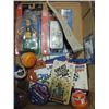 Image 2 : BOX LOT OF SPORTS COLLECTIBLES: PACKER CARDS, MINI
