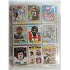 Image 2 : LOT 63 1979 TOPPS FOOTBALL PLAYER CARDS