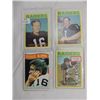 Image 1 : LOT 4 1972 & 75 TOPPS FOOTBALL PLAYER CARD: UPSHAW