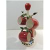 Image 1 : NEW NEVER USED MUG STAND & FOUR APPLY SHAPED MUGS