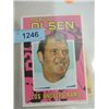 Image 1 : LOT 4 1971 TOPPS PIN-UPS FOOTBALL CARDS GAME: