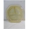 Image 2 : LOT 9 (8) PCS DEPRESSION ERA VASOLINE GLASS, 1
