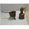 Image 3 : LOT 5 VINTAGE ASSORTED COPPER ITEMS: 1920S COPPER