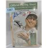 Image 1 : 2001 KEMPER OPEN PAIRING SHEET AUTOGRAPH JOHN DALY